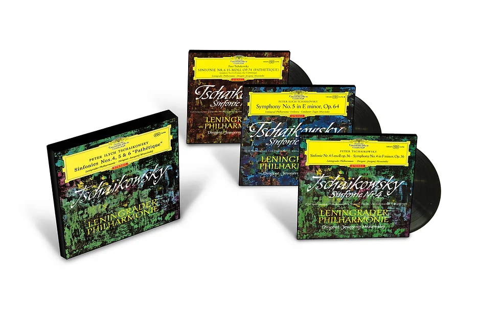 Mravinsky's famous recordings of Tchaikovsky's last three symphonies, remastered for Analogphonic by Rainer Maillard and EBS