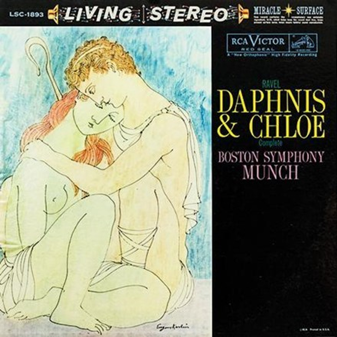 Ravel Daphnis et Chloe Charles Munch Boston Symphony RCA Living Stereo