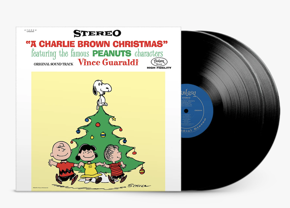 A Charlie Brown Christmas vinyl record