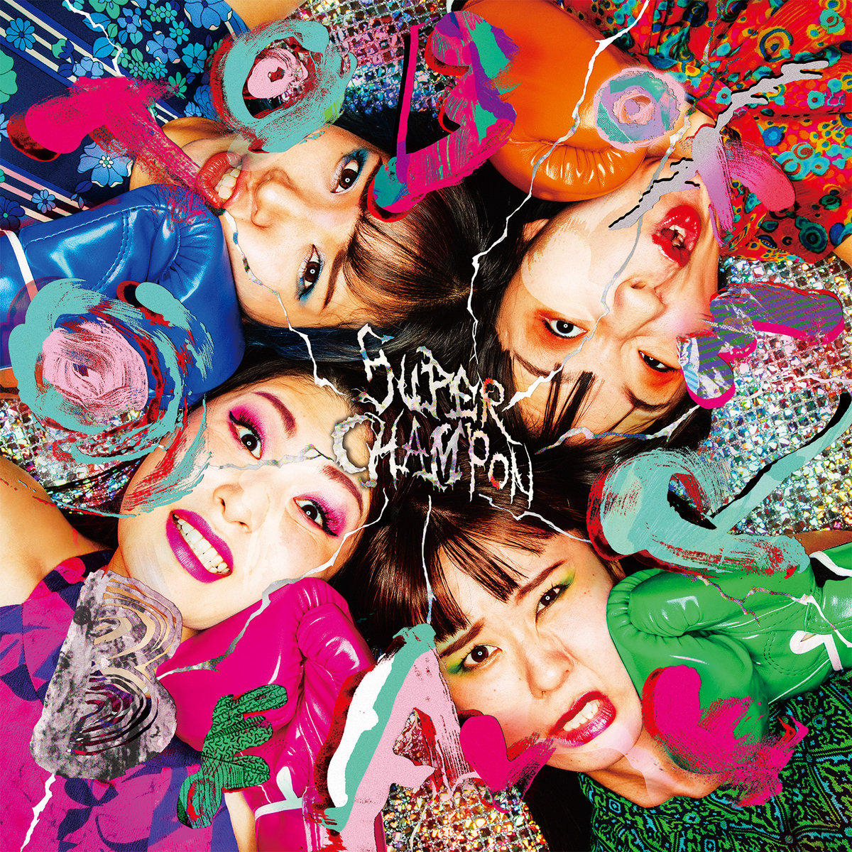 Front cover of “Super Champon” LP by Japanese band Otoboke Beaver