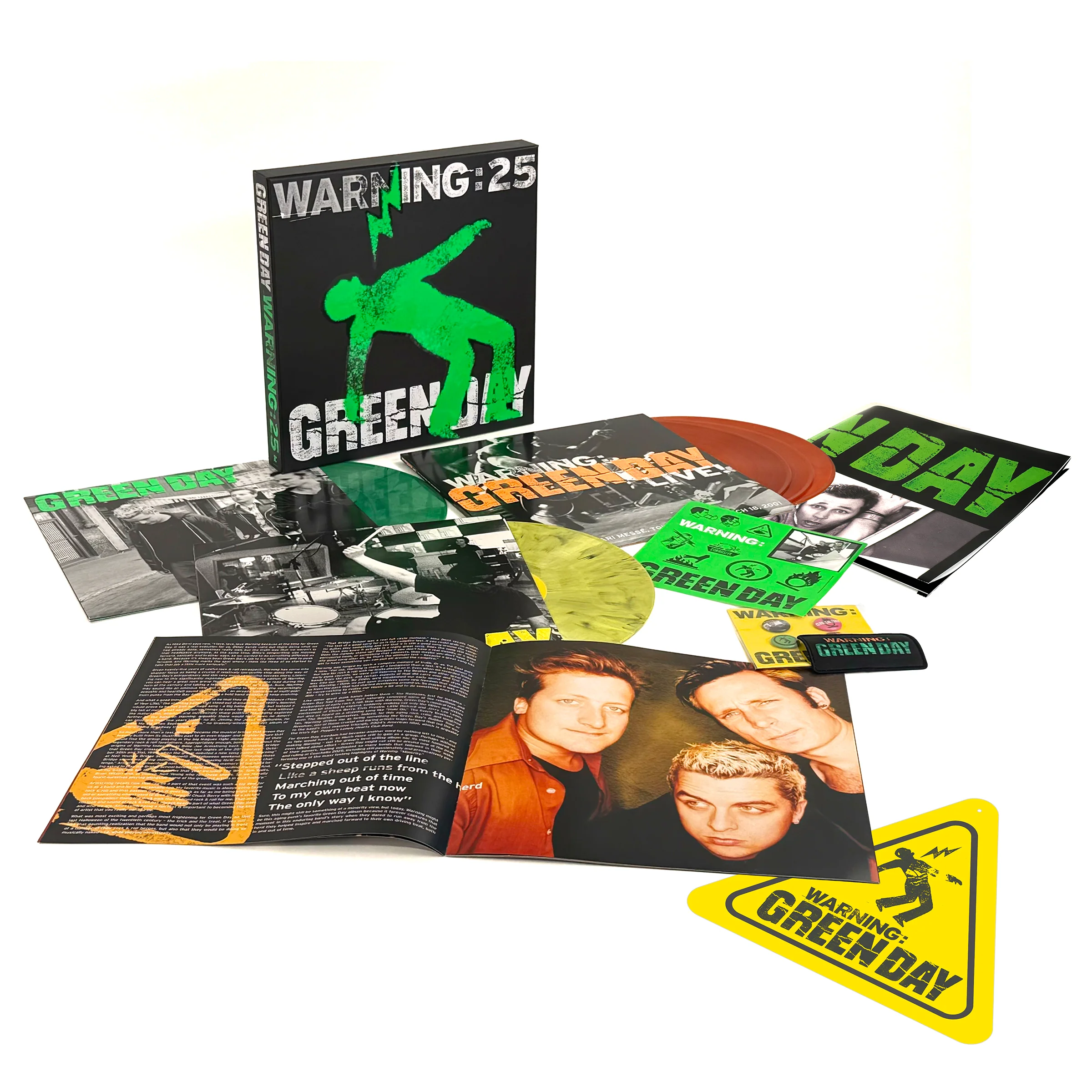 Green Day 'Warning: 25' box set