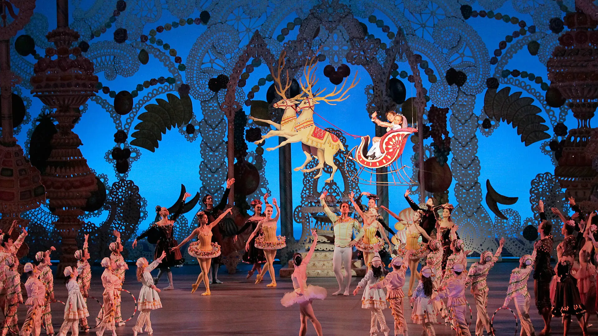 Leaving the Kingdom of Sweets in the NYC Ballet Production of the Nutcracker