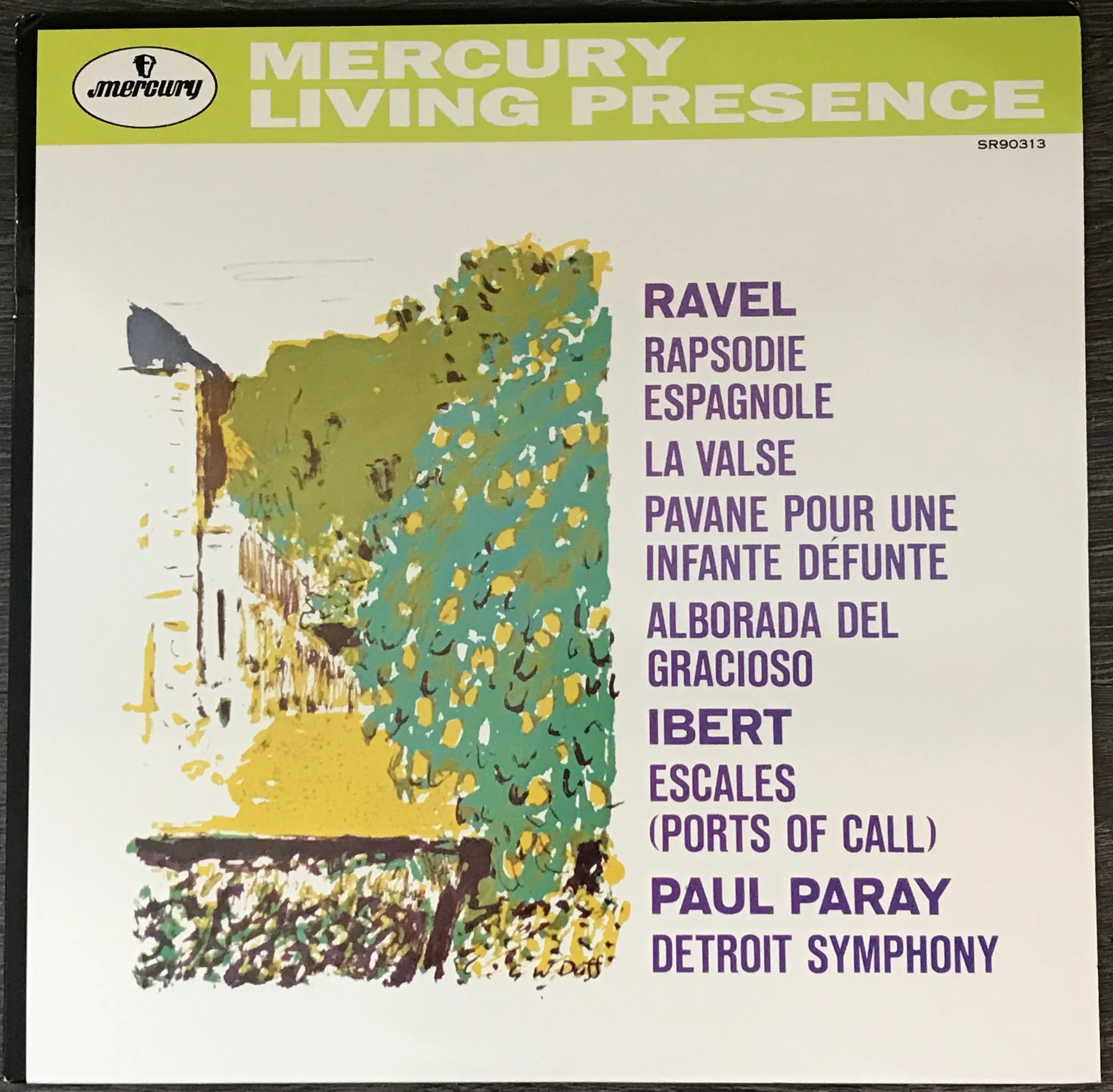 Ravel Rapsodie Espagnole La Valse Paul Paray Detroit Symphony Mercury