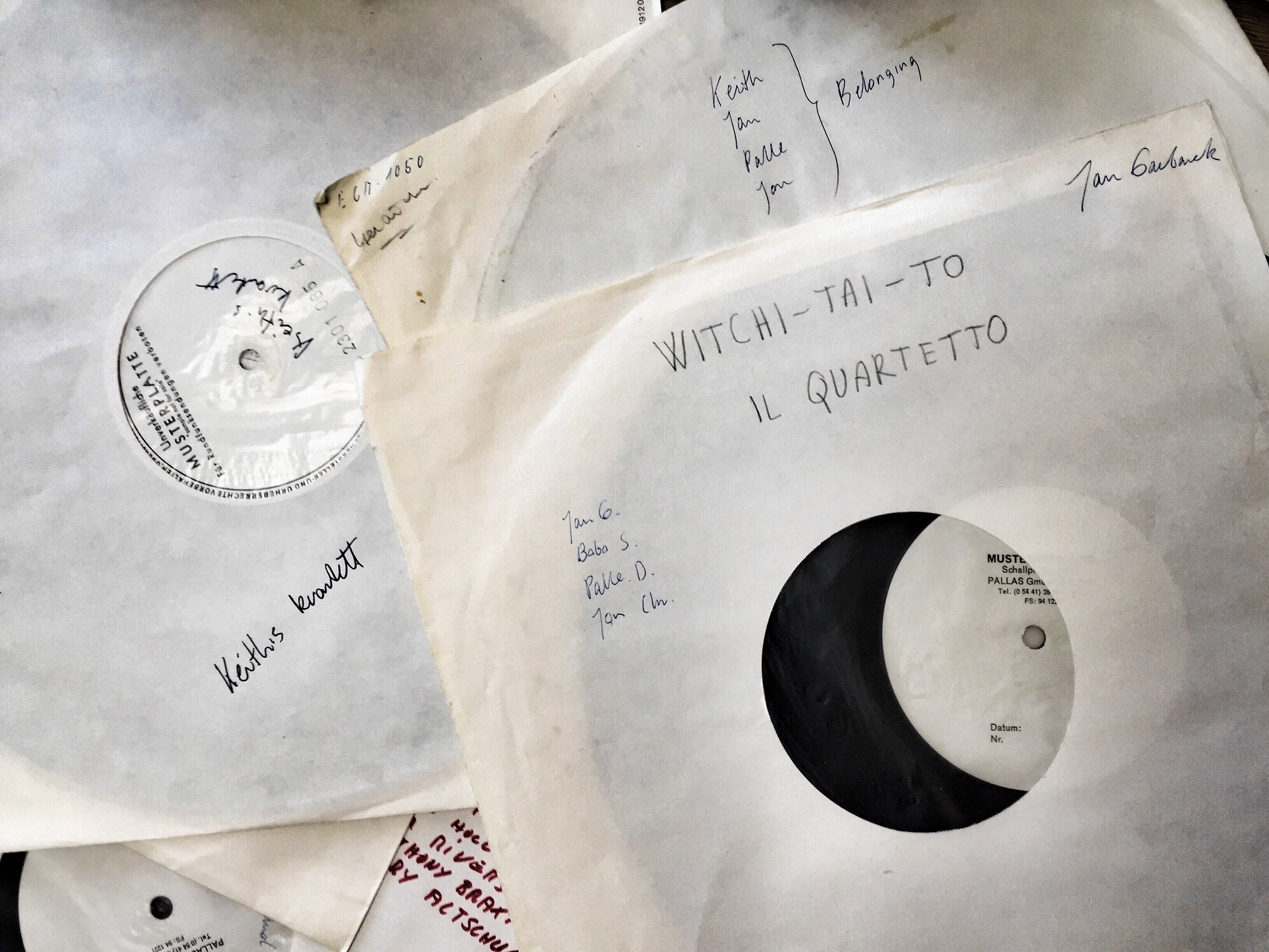 Vinyl LP test pressing Jan Garbarek Keith Jarrett