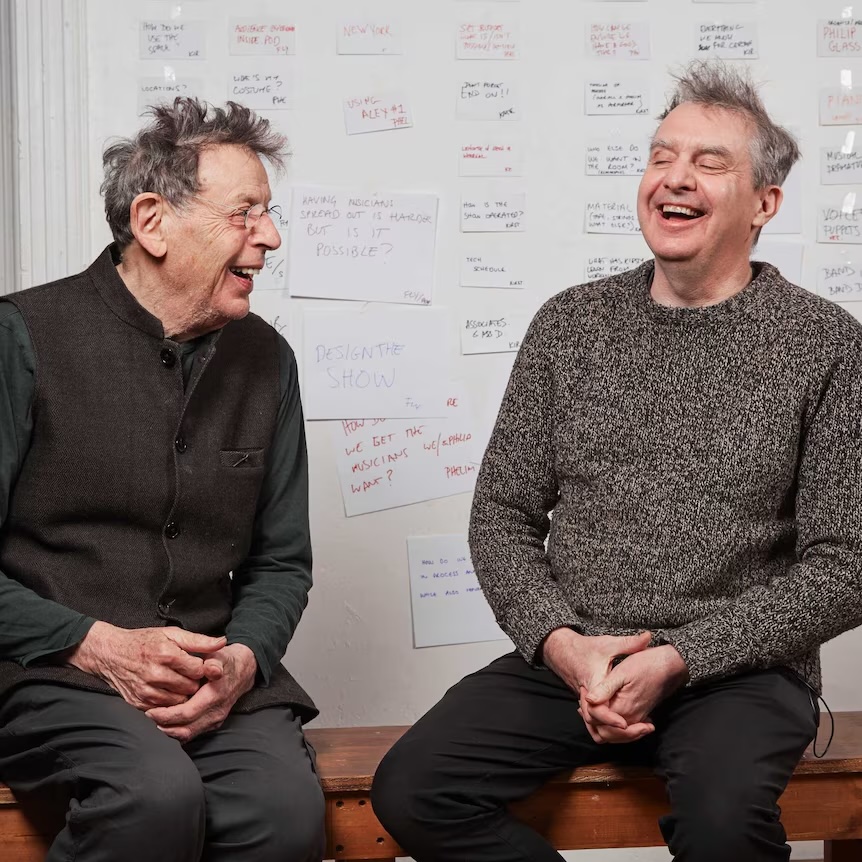 Philip Glass and Phelim McDermott