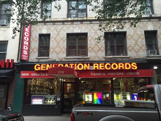 generation records, new york city, nyc, record store