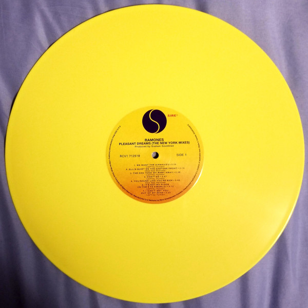 Ramones Yellow vinyl