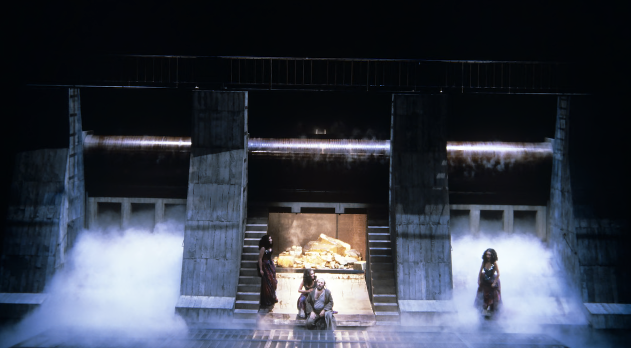 Patrice Ch&eacute;reau's Das Rheingold reimagined the Rhinemaidens as prostitutes hanging out at a hydro-electric dam