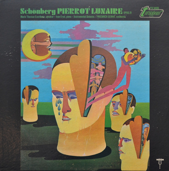 Schoenberg Pierrot Lunaire Cerha Vox Turnabout