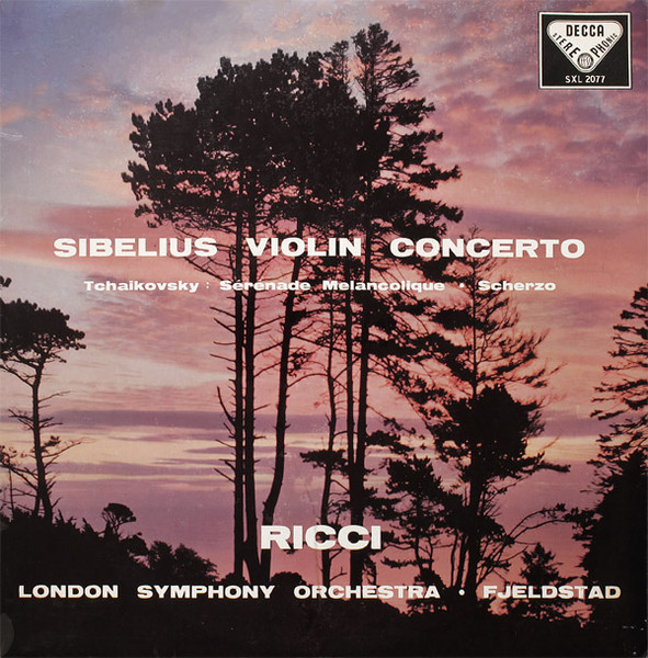 Sibelius Violin Concerto Ricci