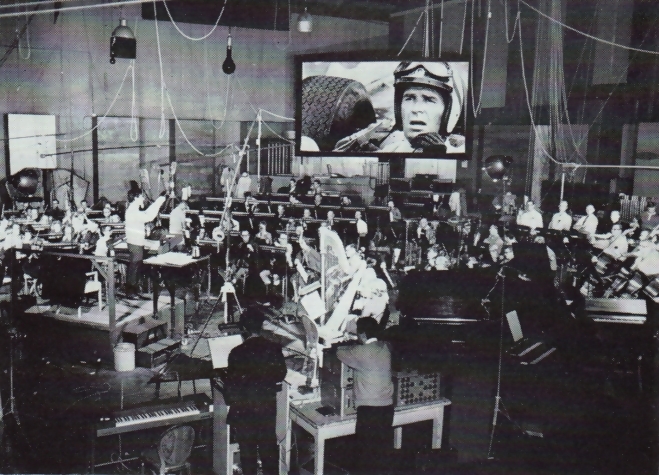 Recording Grand Prix on the MGM/Sony Scoring Stage