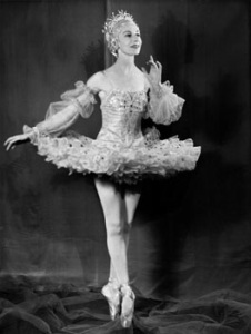 The great Alicia Markova as the Sugar Plum Fairy in Nutcracker