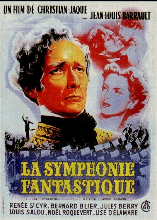 Poster for French film Symphonie Fantastique
