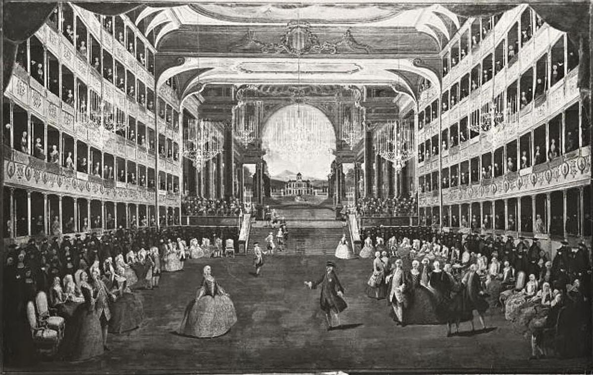 Venice's San Cassiano - the world's first opera house (1637)