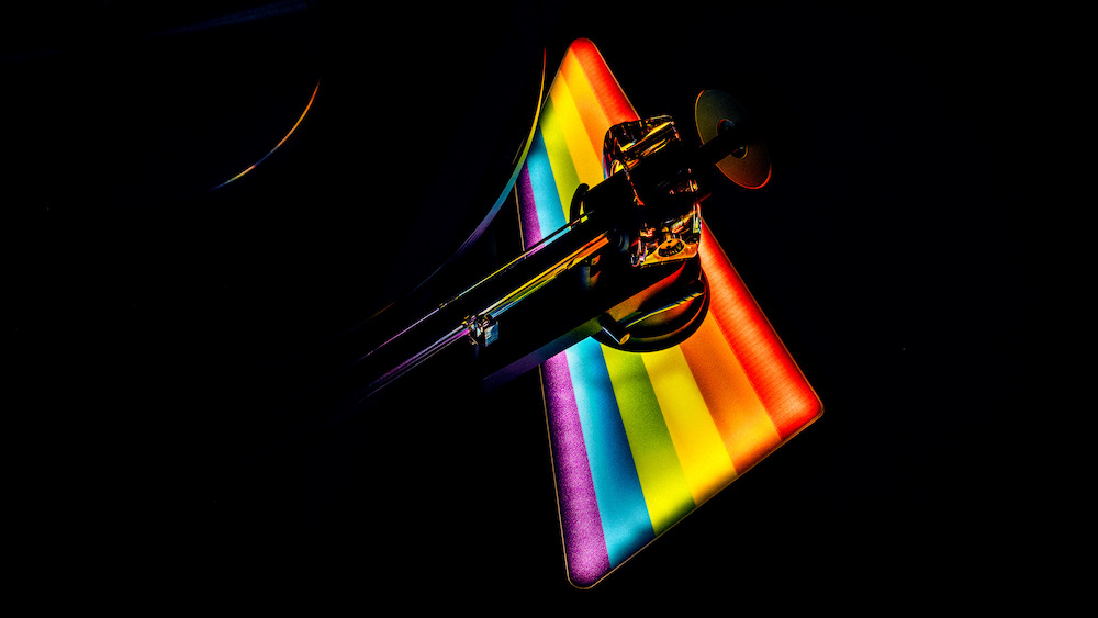 The Dark Side of the Moon turntable