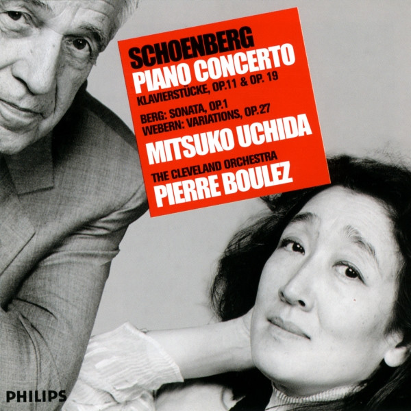 Mitsuko Uchida Schonberg Piano Concertos Berg Webern Boulez