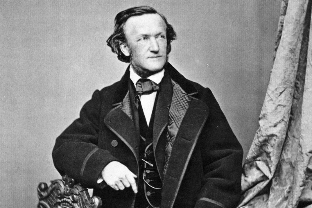 Wagner as a young man photo by Franz Hanfstaeng