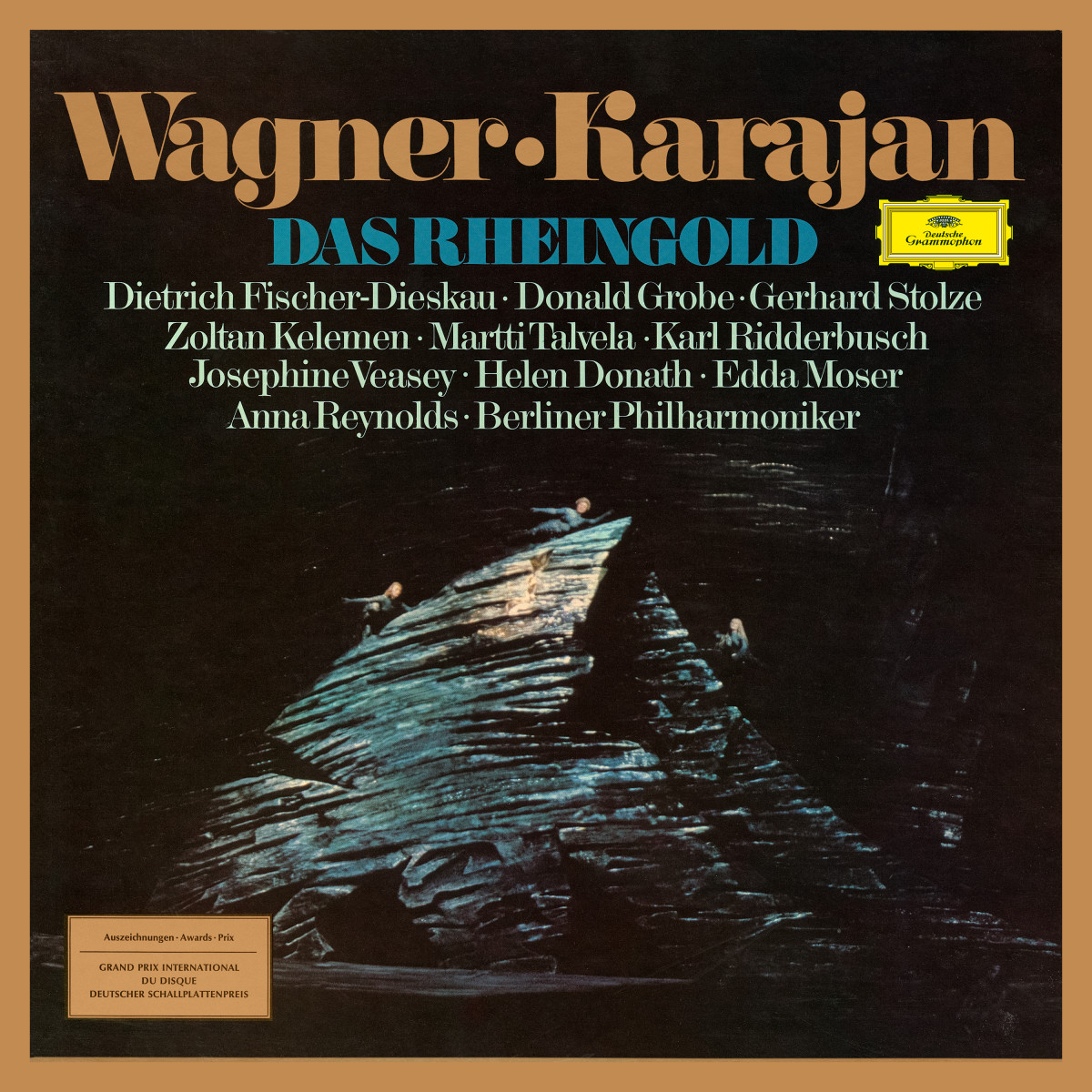 The later vinyl reissue of Das Rheingold