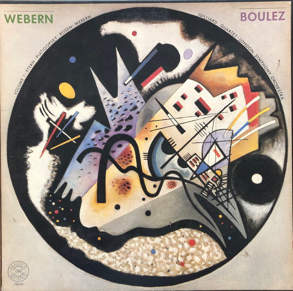Webern complete works Boulez CBS