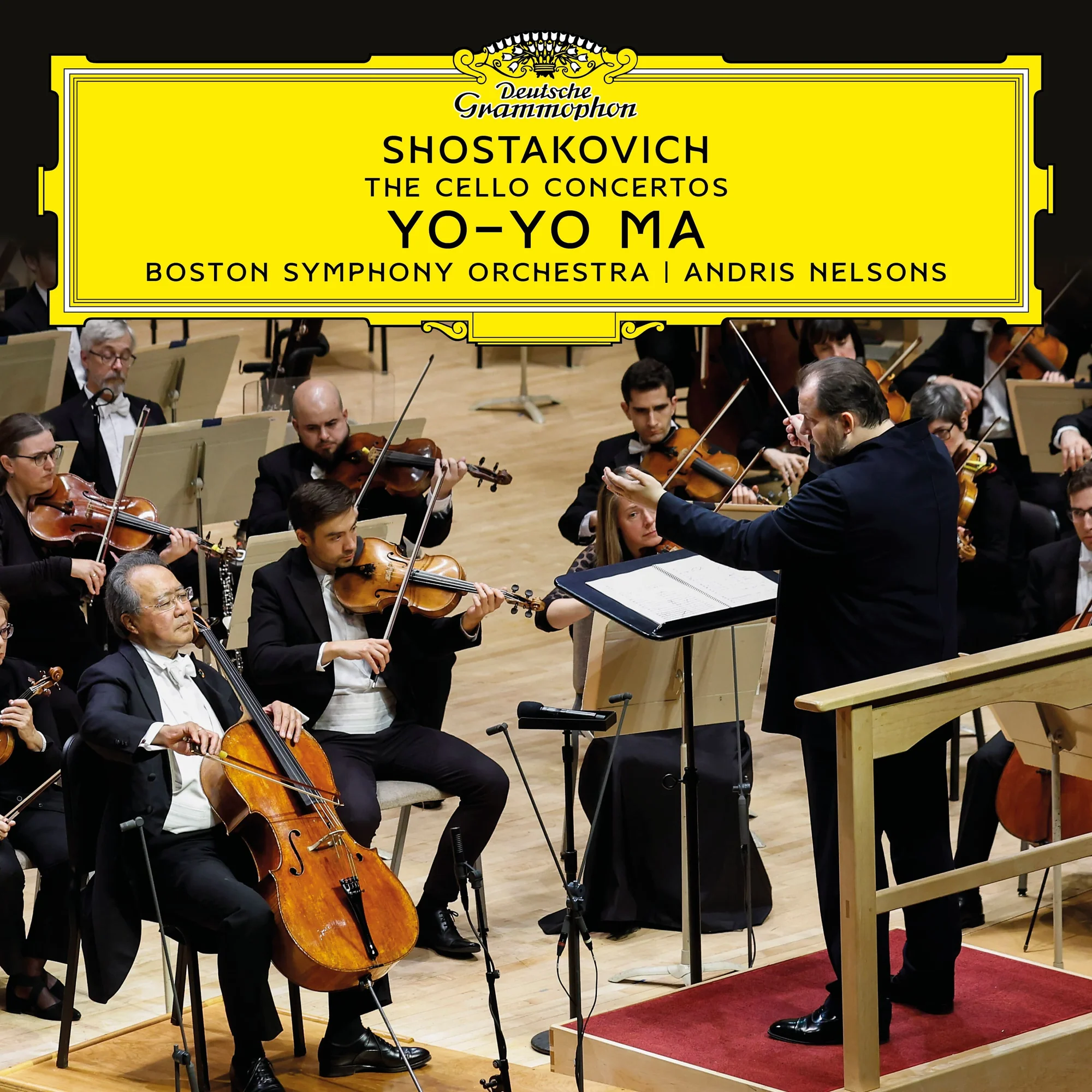 Shostakovich 'cello concertos Yo-Yo Ma, Andris Nelsons, BSO. Produced and Engineered by Sean Murphy. (DG)