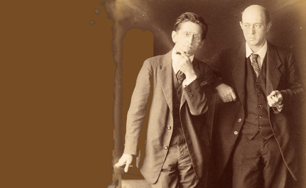 Alexander Zemlinsky and Schoenberg in Prague, 1917